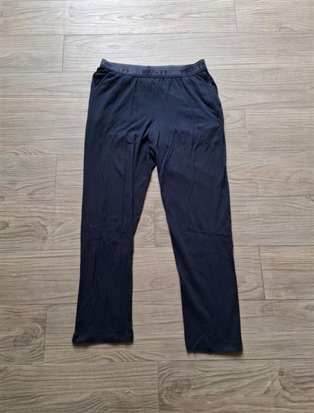 Grote foto jack jones marineblauwe pyama broek homewear kleding dames broeken en pantalons