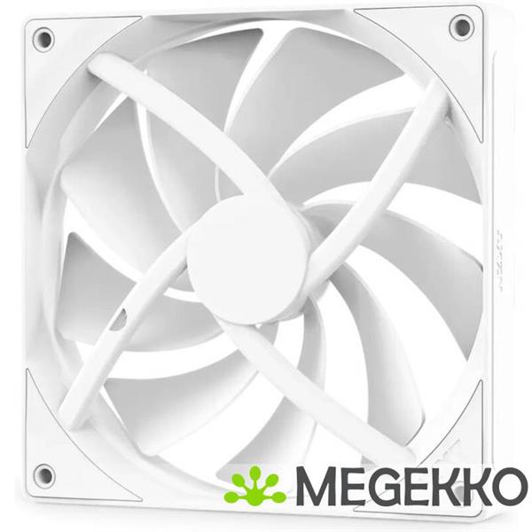 Grote foto nzxt f140q 140mm white quiet airflow computers en software behuizingen en kasten