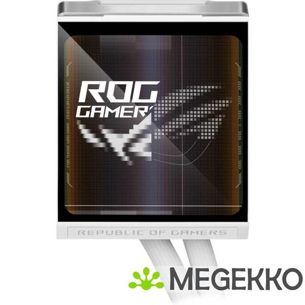 Grote foto asus rog strix lc iv 360 argb lcd white edition computers en software behuizingen en kasten