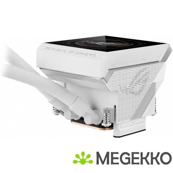 Grote foto asus rog strix lc iv 360 argb lcd white edition computers en software behuizingen en kasten