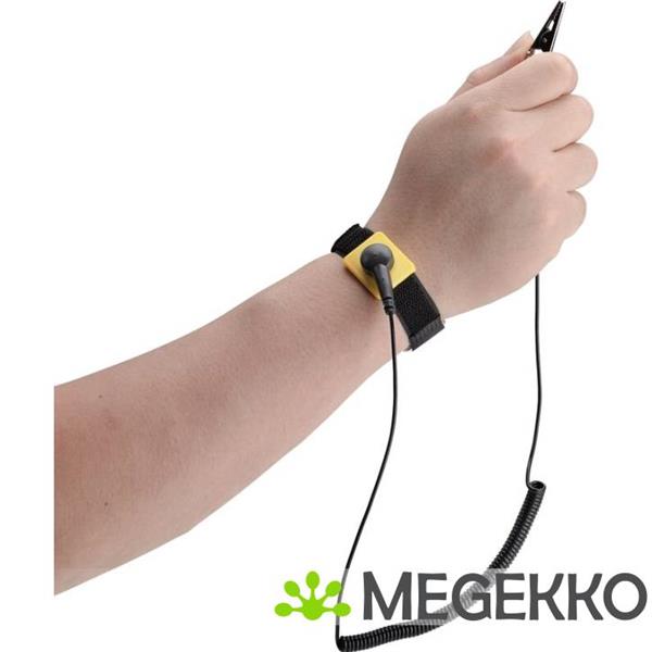 Grote foto startech.com esd wrist strap antistatisch polsbandje zwart computers en software overige computers en software