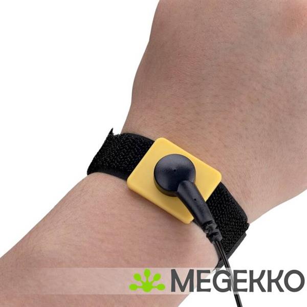 Grote foto startech.com esd wrist strap antistatisch polsbandje zwart computers en software overige computers en software