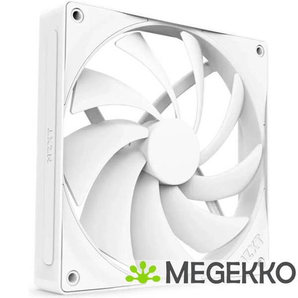 Grote foto nzxt f140q 140mm white quiet airflow computers en software behuizingen en kasten