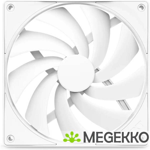 Grote foto nzxt f140q 140mm white quiet airflow computers en software behuizingen en kasten