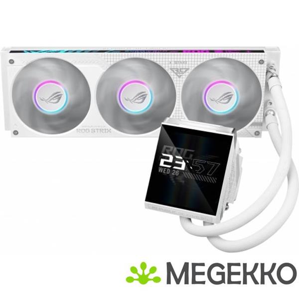 Grote foto asus rog strix lc iv 360 argb lcd white edition computers en software behuizingen en kasten