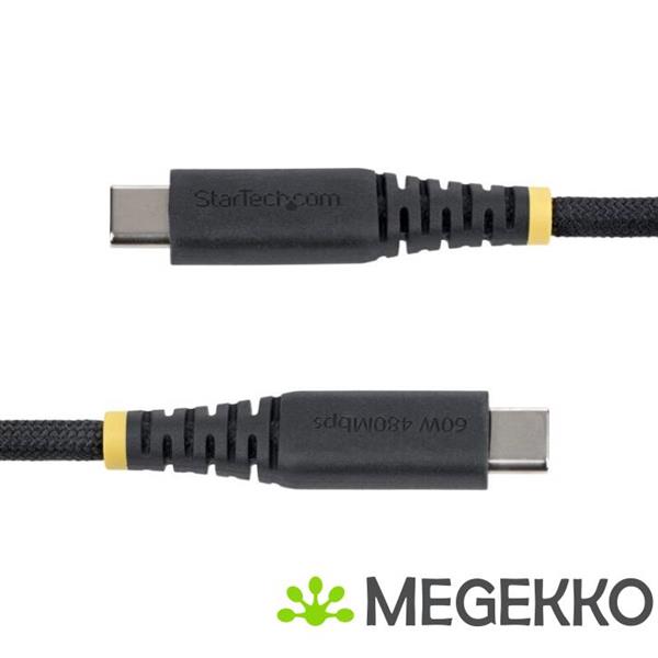 Grote foto startech.com usb2cc3mncbr usb kabel usb 2.0 3 m usb c zwart computers en software overige