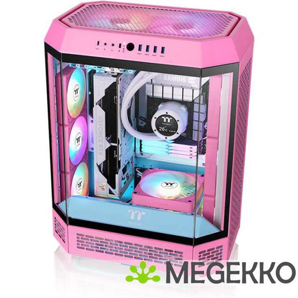 Grote foto thermaltake ct120 ex argb sync ventilator 12 cm roze 3 stuk s computers en software behuizingen en kasten