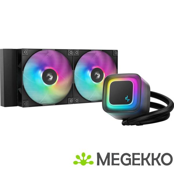 Grote foto deepcool le240 v2 black computers en software behuizingen en kasten