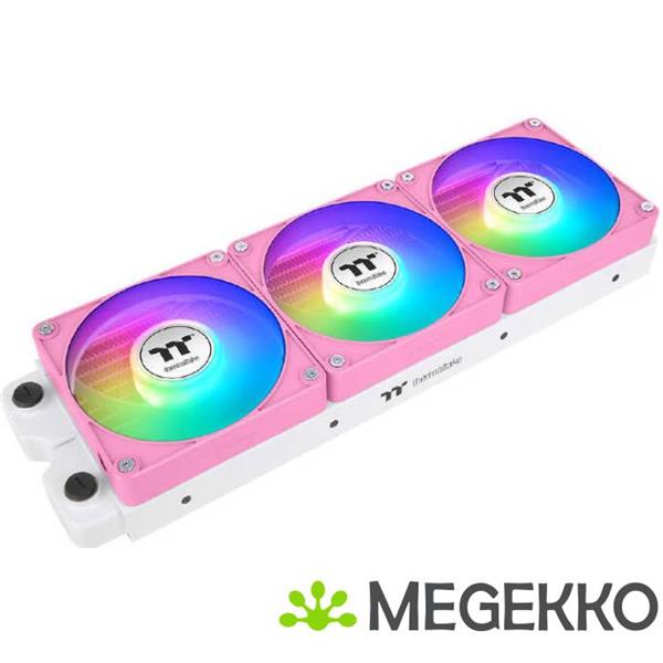 Grote foto thermaltake ct120 ex argb sync ventilator 12 cm roze 3 stuk s computers en software behuizingen en kasten