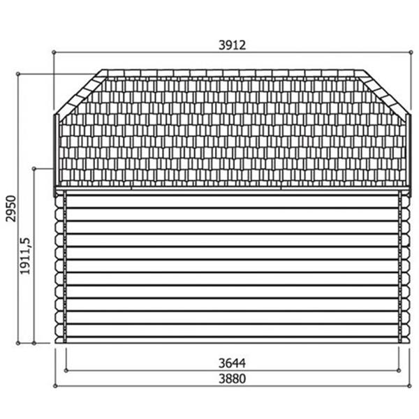 Grote foto cottage tuinhuis limerick autoclave s8505 1 tuin en terras tuinhuisjes en blokhutten