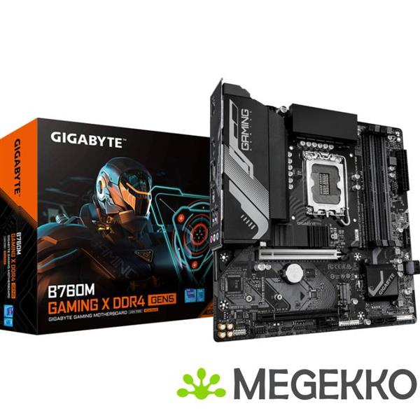 Grote foto gigabyte b760m gaming x ddr4 gen5 computers en software moederborden
