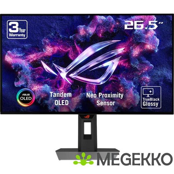 Grote foto asus rog strix xg27aqwmg 27 quad hd 280hz oled gaming monitor computers en software overige computers en software