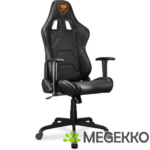 Grote foto cougar gaming armor elite gaming stoel oranje zwart huis en inrichting stoelen