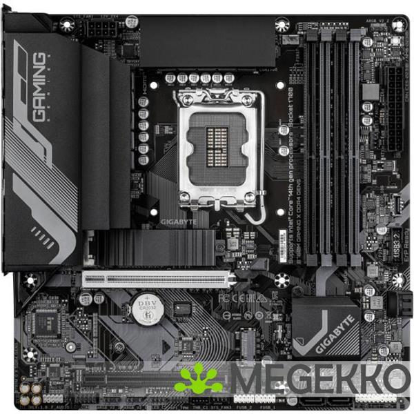 Grote foto gigabyte b760m gaming x ddr4 gen5 computers en software moederborden