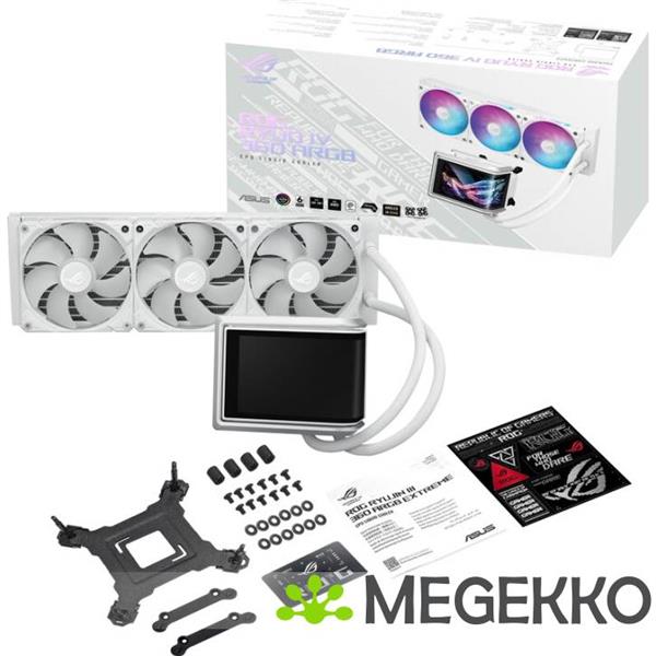 Grote foto asus rog ryuo iv 360 argb wht computers en software behuizingen en kasten