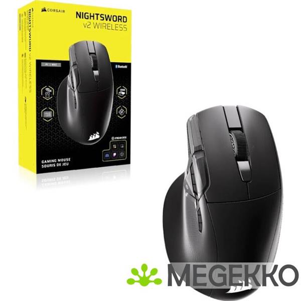 Grote foto corsair nightsword v2 wireless computers en software overige computers en software