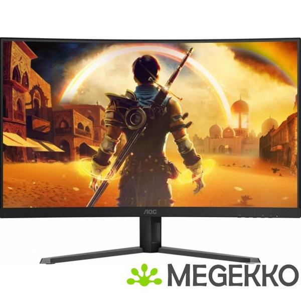 Grote foto aoc g4 c32g42ze 31.5 curved full hd 260hz va monitor computers en software overige computers en software