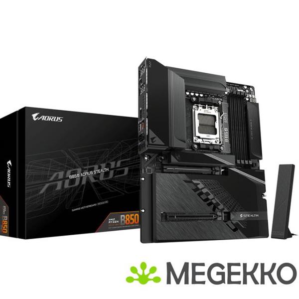 Grote foto gigabyte b850 aorus stealth computers en software moederborden