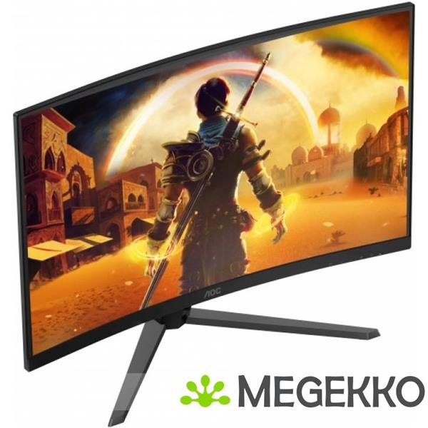 Grote foto aoc g4 c32g42ze 31.5 curved full hd 260hz va monitor computers en software overige computers en software