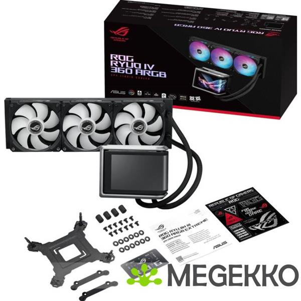 Grote foto asus rog ryuo iv 360 argb computers en software behuizingen en kasten