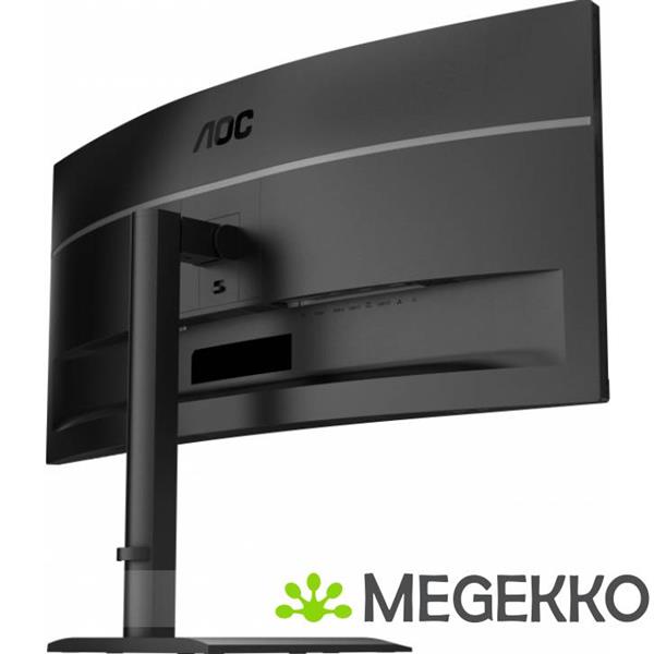 Grote foto aoc e4 cu34e4cv 34 ultrawide quad hd 120hz va monitor computers en software overige computers en software