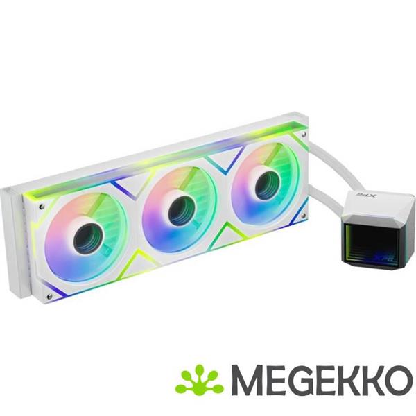 Grote foto xpg levante ii 360 wit computers en software behuizingen en kasten
