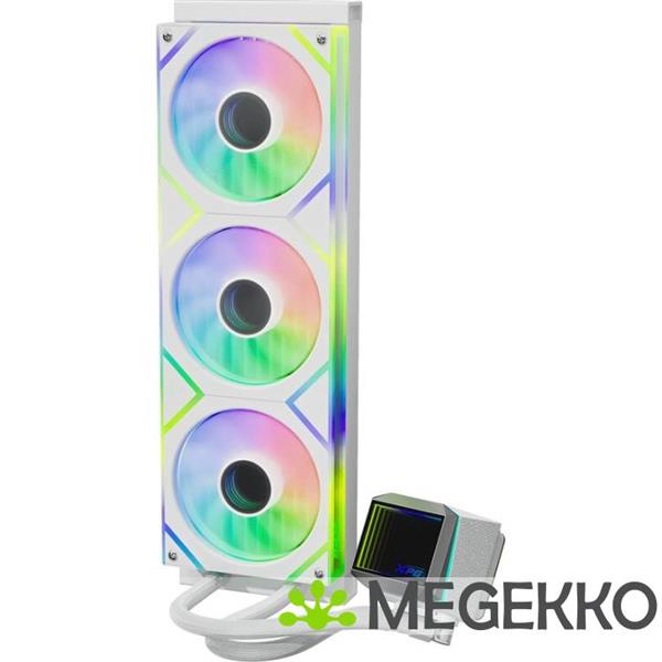 Grote foto xpg levante ii 360 wit computers en software behuizingen en kasten