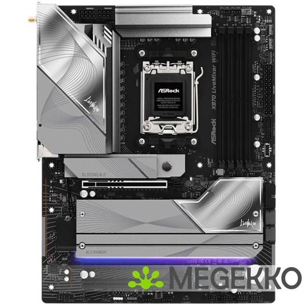 Grote foto asrock x870 livemixer wifi computers en software moederborden