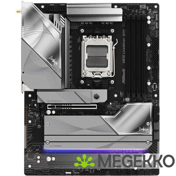 Grote foto asrock x870 livemixer wifi computers en software moederborden