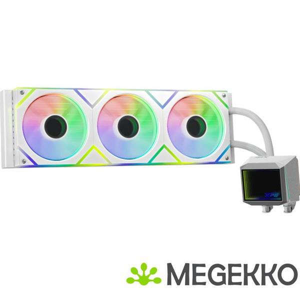 Grote foto xpg levante ii 360 wit computers en software behuizingen en kasten