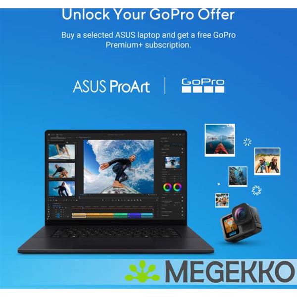 Grote foto asus proart p16 h7606wp srna6x copilot pc 16 amd ryzen ai 9 computers en software overige computers en software