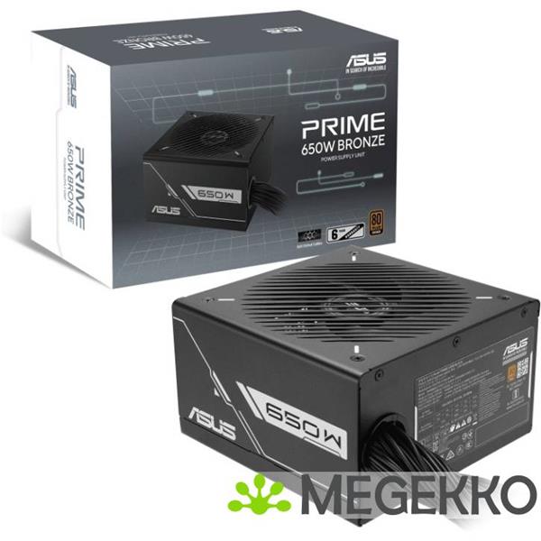 Grote foto asus prime 650b black power supply unit 650 w 20 4 pin atx atx zwart computers en software overige