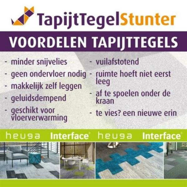 Grote foto decoratieve 25x100cm tapijttegels groene accenten huis en inrichting vloerbedekking en kleden