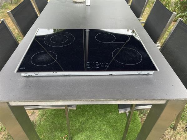 Grote foto vitrokeramische kookplaat witgoed en apparatuur kookplaten en gasstellen