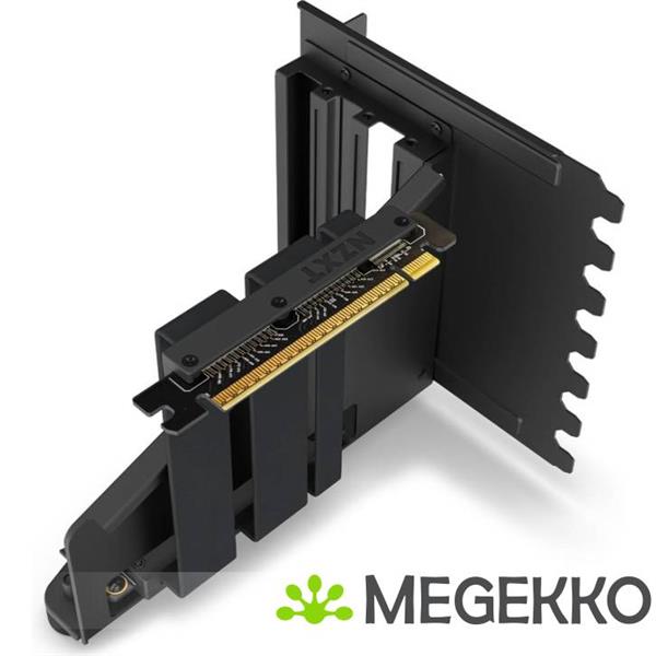 Grote foto nzxt vertical gpu mounting kit h5 h6 h7 h9 black computers en software videokaarten