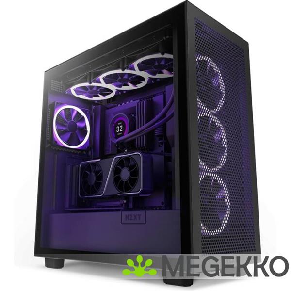 Grote foto nzxt vertical gpu mounting kit h5 h6 h7 h9 black computers en software videokaarten
