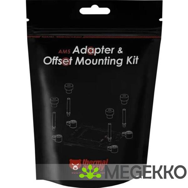 Grote foto thermal grizzly am5 adapter offset mounting kit computers en software behuizingen en kasten