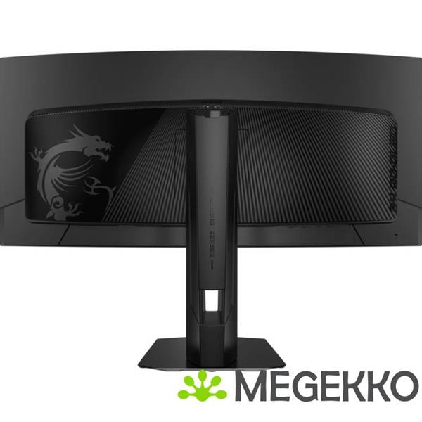 Grote foto msi mag 341cqp qd oled x28 computer monitor 86 4 cm 34 3440 x 1440 pixels ultrawide quad hd zwart computers en software overige computers en software