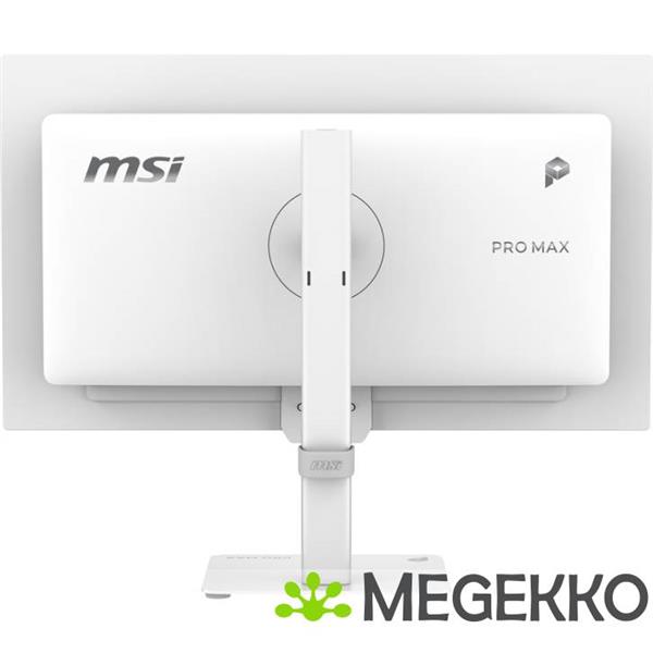 Grote foto msi pro max 271upxw12g computer monitor 67 3 cm 26.5 3840 x 2160 pixels ultrawide full hd qd oled computers en software overige computers en software