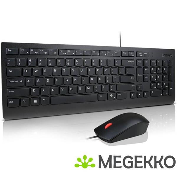 Grote foto lenovo essential bedrade toetsenbord en muis combo qwerty uk computers en software overige computers en software