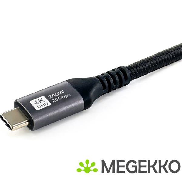 Grote foto equip 128384 usb kabel usb4 gen 2x2 3 m usb c zwart computers en software overige
