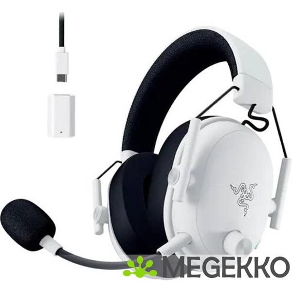Grote foto razer blackshark v3 draadloze gaming headset wit audio tv en foto koptelefoons