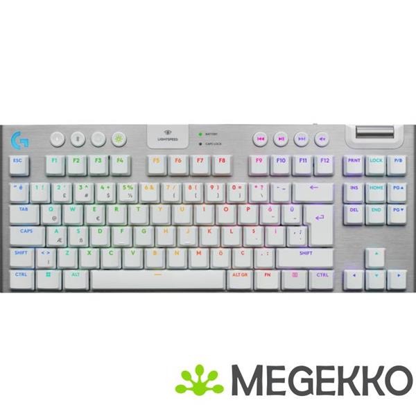 Grote foto logitech g g915 x lightspeed tkl toetsenbord draadloos wit gl tactile computers en software overige computers en software