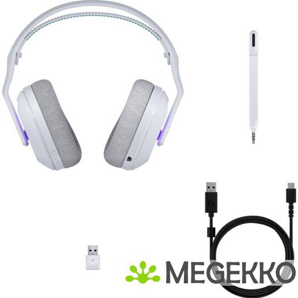 Grote foto logitech g g522 lightspeed wit draadloze gaming headset audio tv en foto koptelefoons