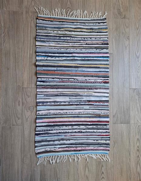 Grote foto vintage chindi tapijt rag rug handgeweven huis en inrichting karpetten