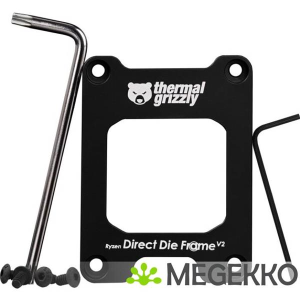 Grote foto thermal grizzly ryzen 7000 direct die frame v2 computers en software behuizingen en kasten