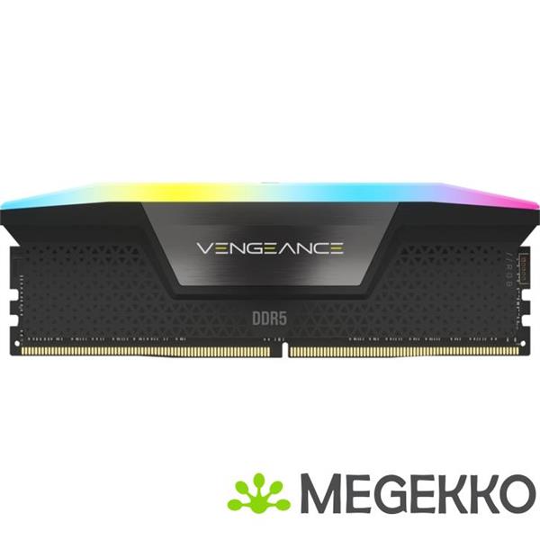 Grote foto corsair ddr5 vengeance rgb 2x16gb 6000 computers en software geheugens