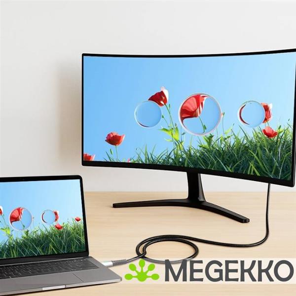 Grote foto logilink cu0434 usb kabel usb 3.2 gen 2x2 2 m usb c zwart computers en software overige