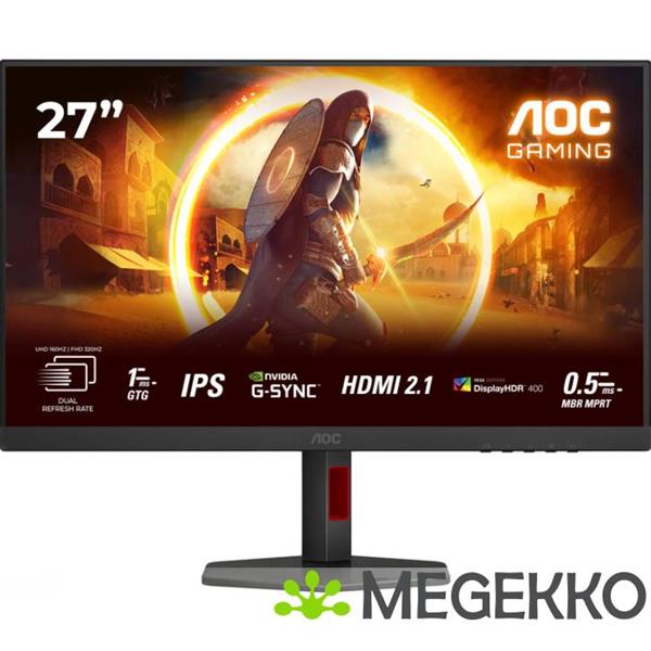 Grote foto aoc g4 u27g4r 27 160hz 4k 320hz full hd dual frame gaming monitor computers en software overige computers en software