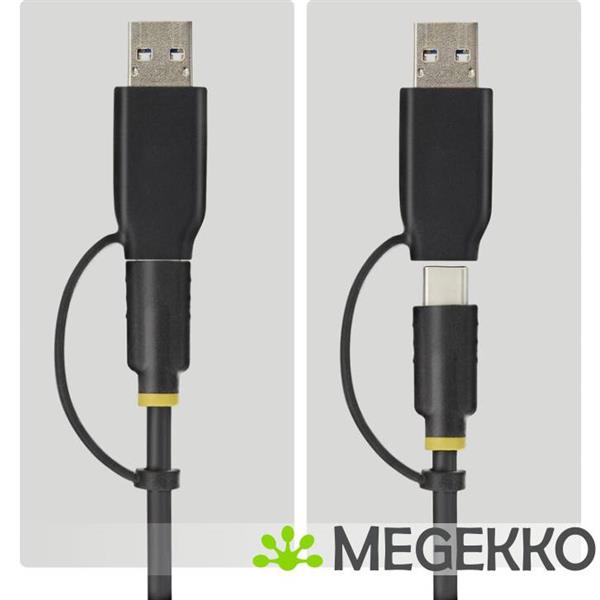 Grote foto startech.com usb31csat3m2e basisstation voor opslagstations usb 3.2 gen 2 3.1 gen 2 type c zwart computers en software harde schijven